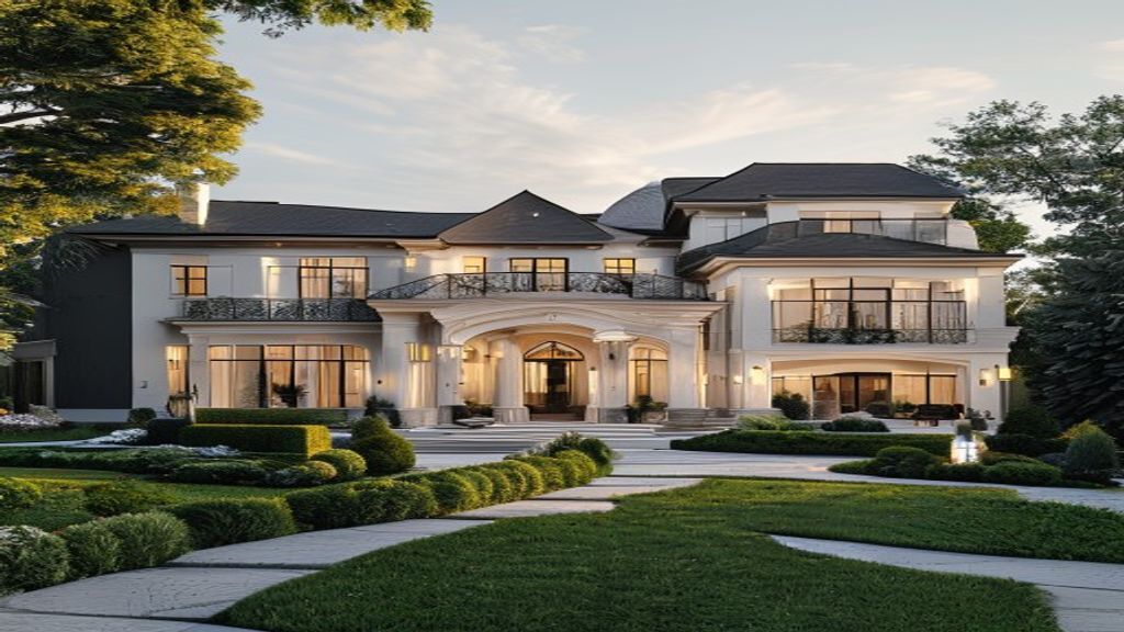 Luxury estate featuring private pool, garden, and exclusive amenities for discerning buyers.