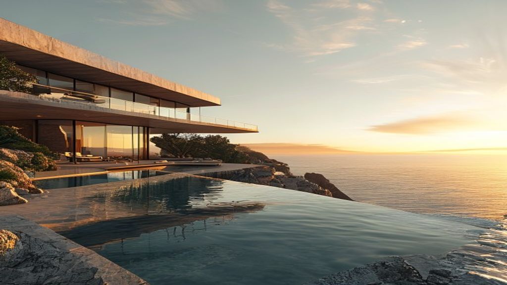 Luxurious oceanfront homes for sale, featuring panoramic sea views and premium amenities.