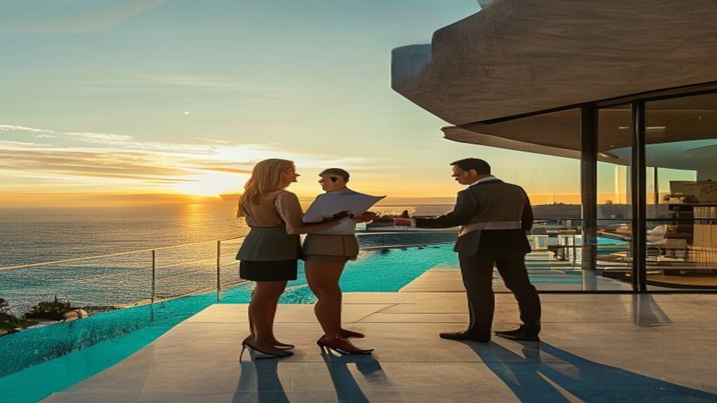 High-end properties with stunning ocean views available for purchase
