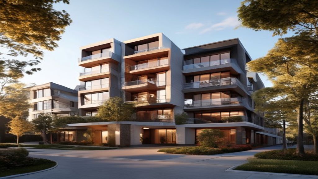 Modern student housing with upscale amenities, perfect for premium international investment.