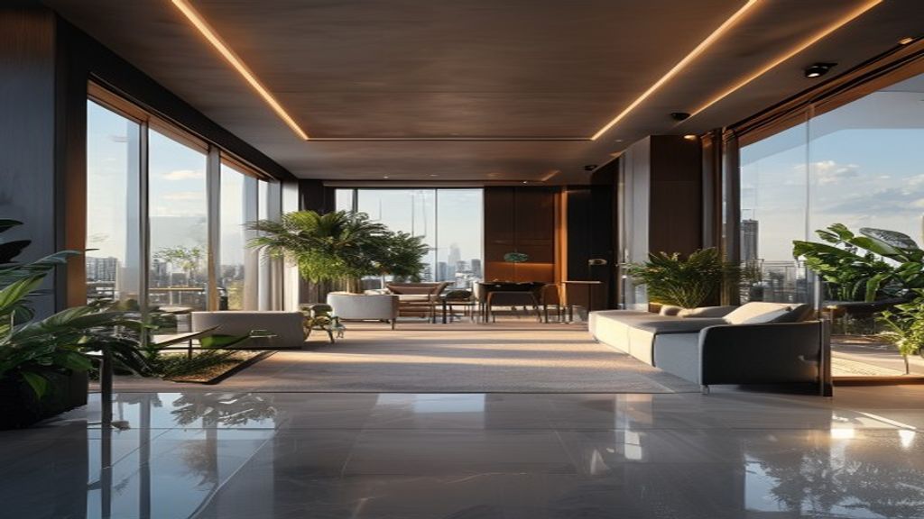 Elegant skyline view of a future luxury condo development, highlighting off‑plan investment opportunity.