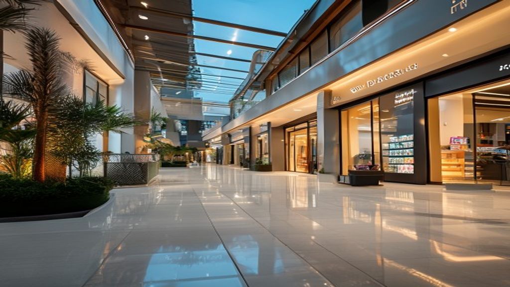 High-yield retail spaces for purchase in prime GCC locations, showcasing modern storefronts and solid returns