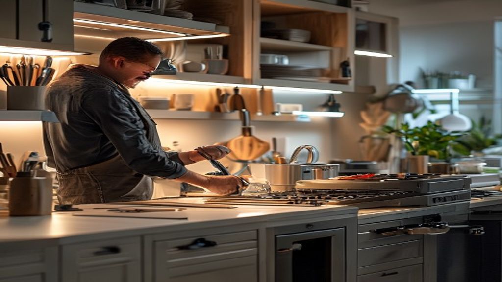 German-engineered luxury kitchen design showcasing advanced technology and craftsmanship