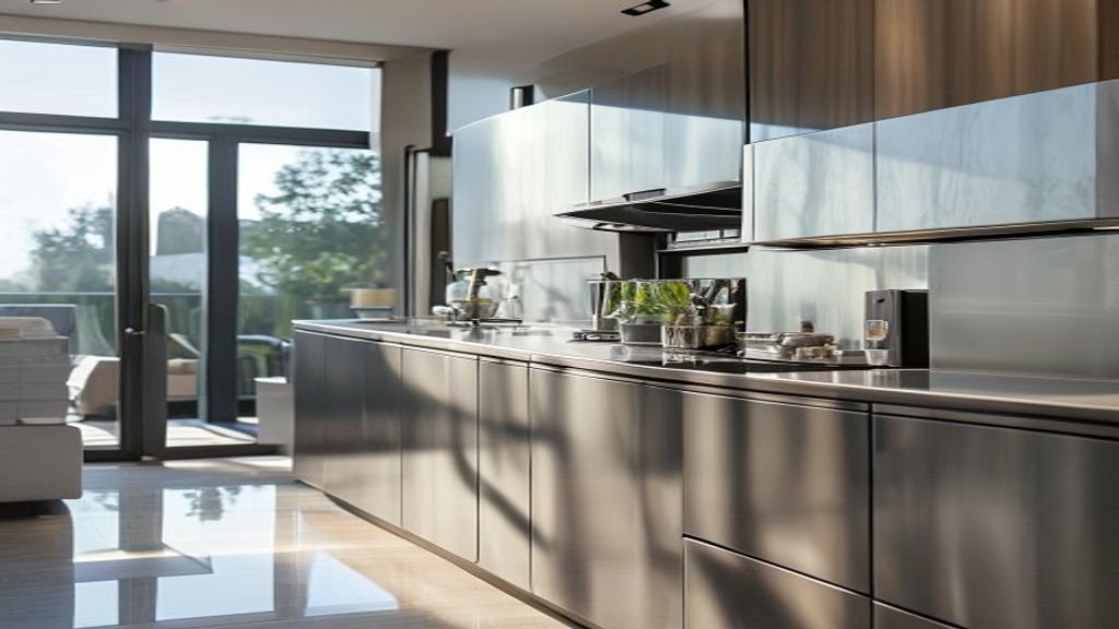 Luxury kitchen remodel featuring advanced German technology for superior functionality and design