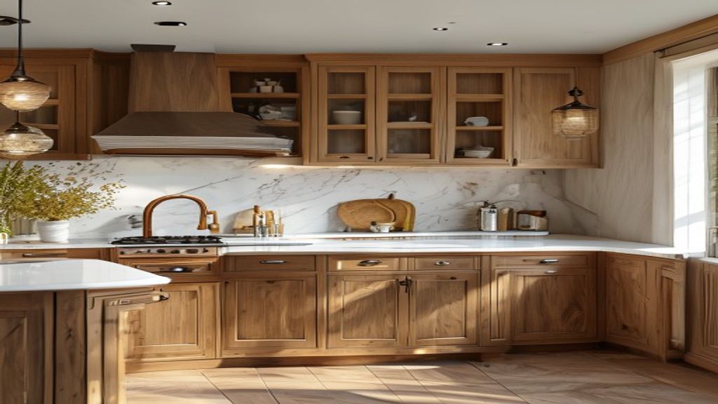 Upgrade your villa with custom European kitchen cabinets for a luxurious, tailored cooking space.